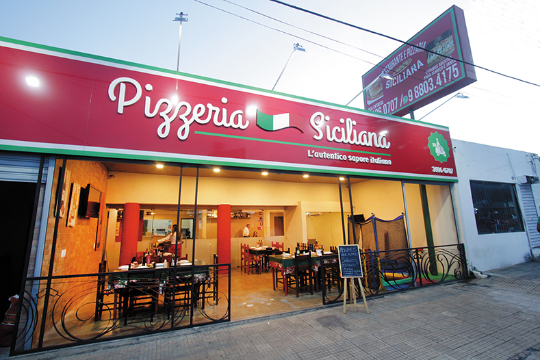 Pizzaria siciliana - Informações Peça Online. Cardápio digital